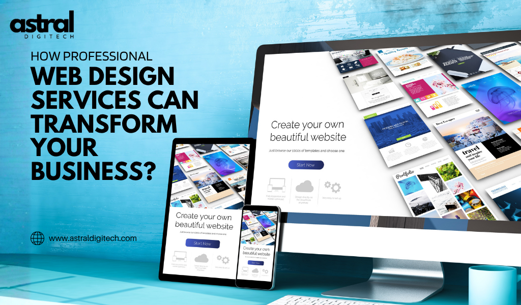 How Professional Web Design Services Boost Business Growth?