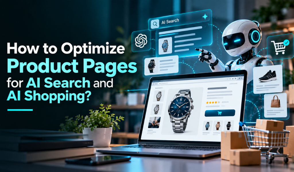 How to Optimize Ecommerce Product Pages for AI Search in 2026?